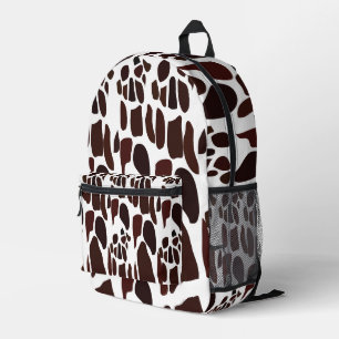 Giraffen-Skin-Muster Bedruckter Rucksack