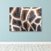 Giraffen-Skin-nahe Leinwand (Insitu (Holzboden))