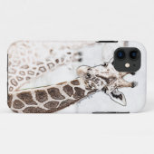 Giraffen-Skizze Case-Mate iPhone Hülle (Rückseite (Horizontal))