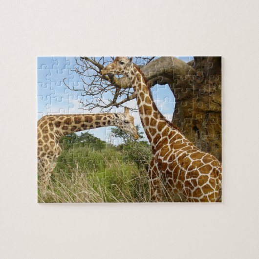 Giraffen-Spiel-Puzzle Puzzle (Horizontal)