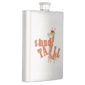 Giraffen-Stand hoch Flachmann (Rechts)