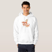 Giraffen-Stand hoch Hoodie (Vorne ganz)