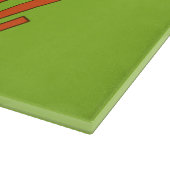 Giraffen-Stand hoch Schneidebrett (Ecke)