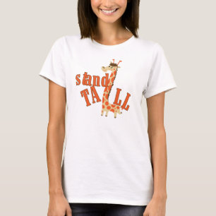 Giraffen-Stand hoch T-Shirt