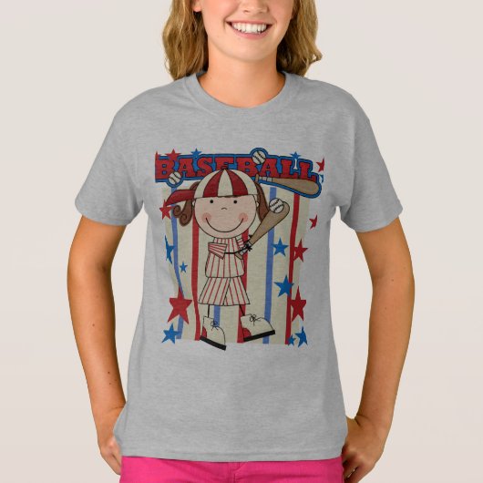 Giraffen-Stand hoch T-Shirt (Vorderseite)