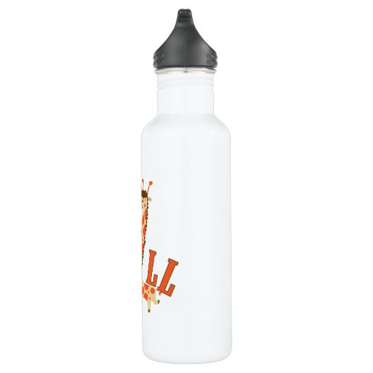 Giraffen-Stand hoch Trinkflasche (Rechts)