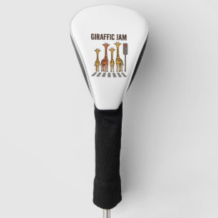 Giraffen-Stau Lustiger Giraffenübergang Vintage-Ve Golf Headcover