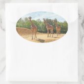Giraffen Stickers (Tasche)