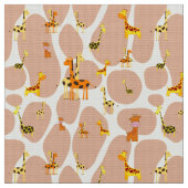 Giraffen Stoff (Nahaufnahme)