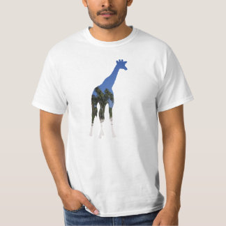 Giraffen-Strand-Shirt-T-Shirt T-Shirt