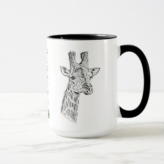 Giraffen-Tasse - Afrika-Reihe Tasse (Rechts)