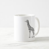 Giraffen-Tasse Kaffeetasse (VorderseiteRechts)
