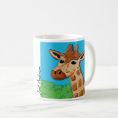 Giraffen-Tasse Kaffeetasse (VorderseiteRechts)