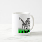 Giraffen-Tasse Kaffeetasse (VorderseiteRechts)