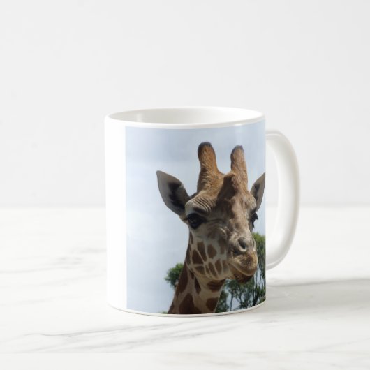 Giraffen-Tasse Kaffeetasse (VorderseiteRechts)