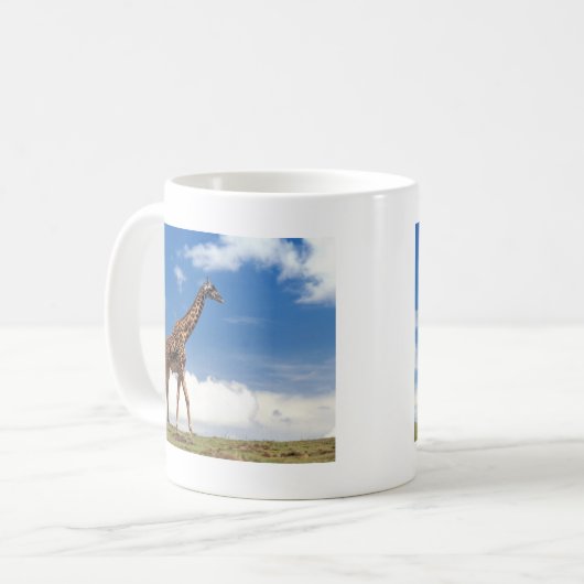 Giraffen-Tasse Kaffeetasse (Vorderseite Links)