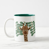 Giraffen-Tasse Zweifarbige Tasse (Links)