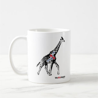 Giraffen-u. Zebra-Tasse キリンとシマウママグカップ Kaffeetasse