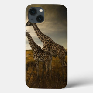 Giraffen und die Landschaft Case-Mate iPhone Hülle