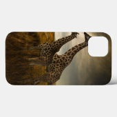 Giraffen und die Landschaft Case-Mate iPhone Hülle (Rückseite (Horizontal))