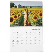 Giraffen und Sonnenblumen 2025 Kalender (Feb 2027)