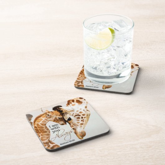 Giraffen-Untersetzer-Set Untersetzer (Rechte Seite)
