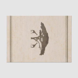 Giraffen Vintage Safari Custom Gift Wrap Seidenpapier