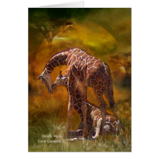 Giraffen-Welt ArtCard