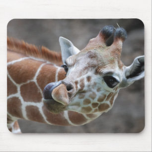 Giraffen-Zunge-Mausunterlagen Mousepad