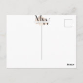Giraffenbande Postkarte (Rückseite)