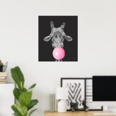 Giraffenblase Poster (Heimbüro)