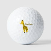 Giraffendesign Golfball (Vorderseite)