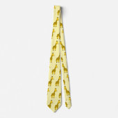 Giraffendesign Krawatte (Vorderseite)