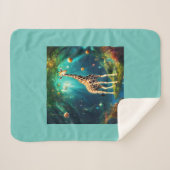 Giraffendesign Sherpadecke (Vorderseite (Horizontal))