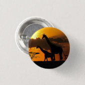 Giraffenfamilie 2 button (Vorne & Hinten)