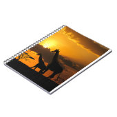 Giraffenfamilie 2 notizblock (Linke Seite)