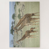 Giraffenfamilie Puzzle (Vertikal)