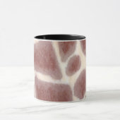 Giraffenfelder Muster benutzerdefinierte Tasse (Zentrum)