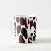 Giraffenhaut-Muster Kaffeetasse (Vorderseite Links)