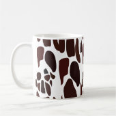 Giraffenhaut-Muster Kaffeetasse (Links)