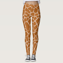 Giraffenhaut-Muster-Leggings, legging Giraffenhaut