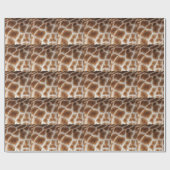 Giraffenhaut-Muster-Packpapier Geschenkpapier (Flach)