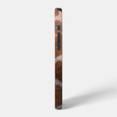 Giraffenhauttextur iPhone Hülle (Linke Seite)