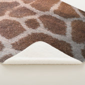 Giraffenhauttextur Sherpadecke (3/4)