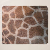 Giraffenhauttextur Sherpadecke (Vorderseite (Horizontal))