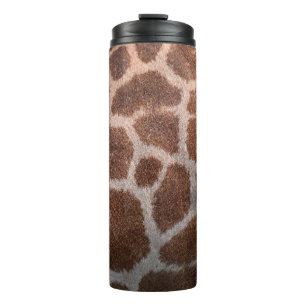 Giraffenhauttextur Thermosbecher