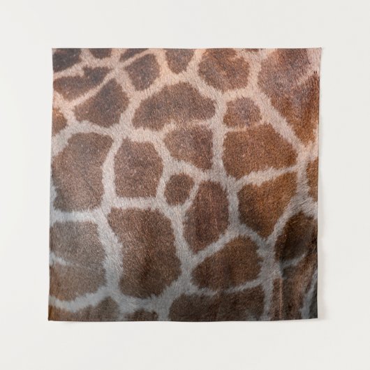 Giraffenhauttextur Wandteppich (Vorderseite)