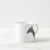 Giraffenkaffee Espressotasse (Vorderseite Rechts)