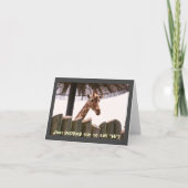 Giraffenkarte Karte (Vorderseite)