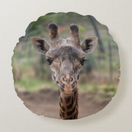 Giraffenkissen Rundes Kissen